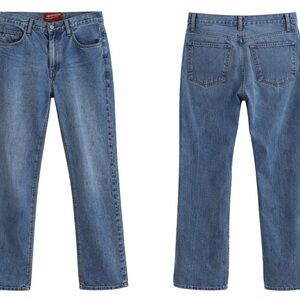 Arizona Jean Company Men's Blue Straight Jeans